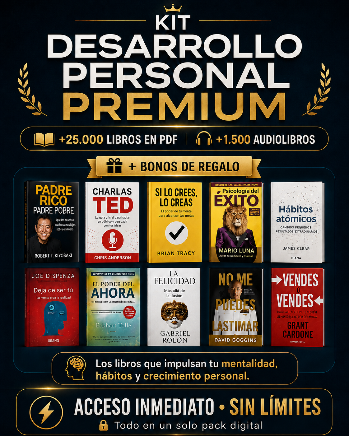 Kit desarrollo personal premium